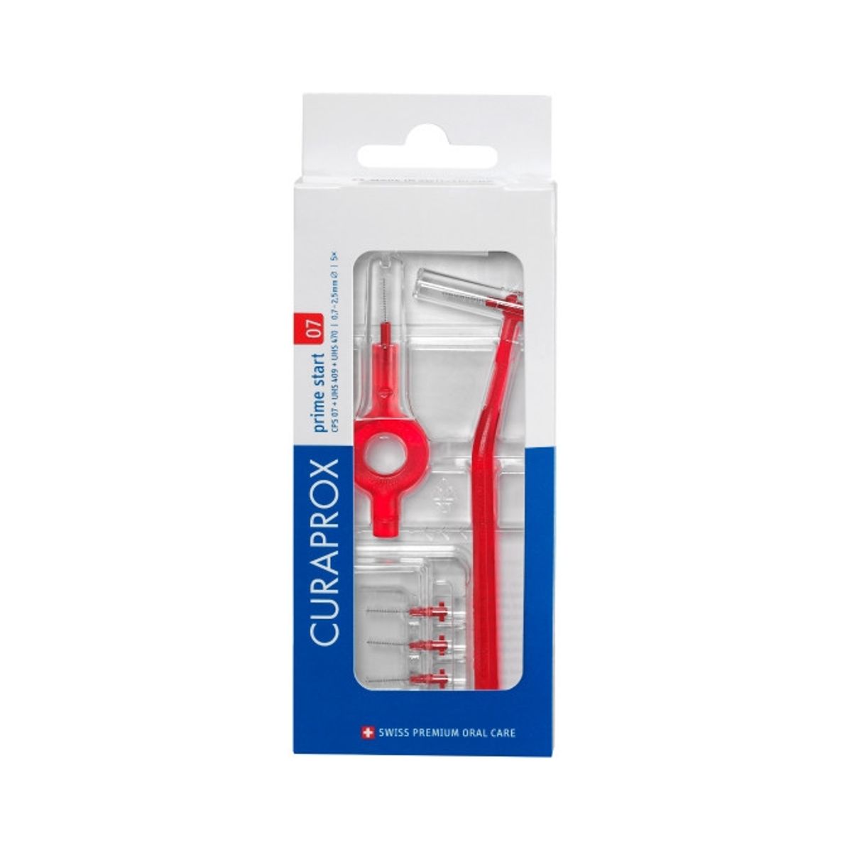 CURAPROX - Cepillo Interdental Curaprox Prime Start 07 Rojo (0,7mm)