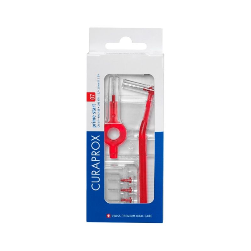 CURAPROX - Cepillo Interdental Curaprox Prime Start 07 Rojo (0,7mm)