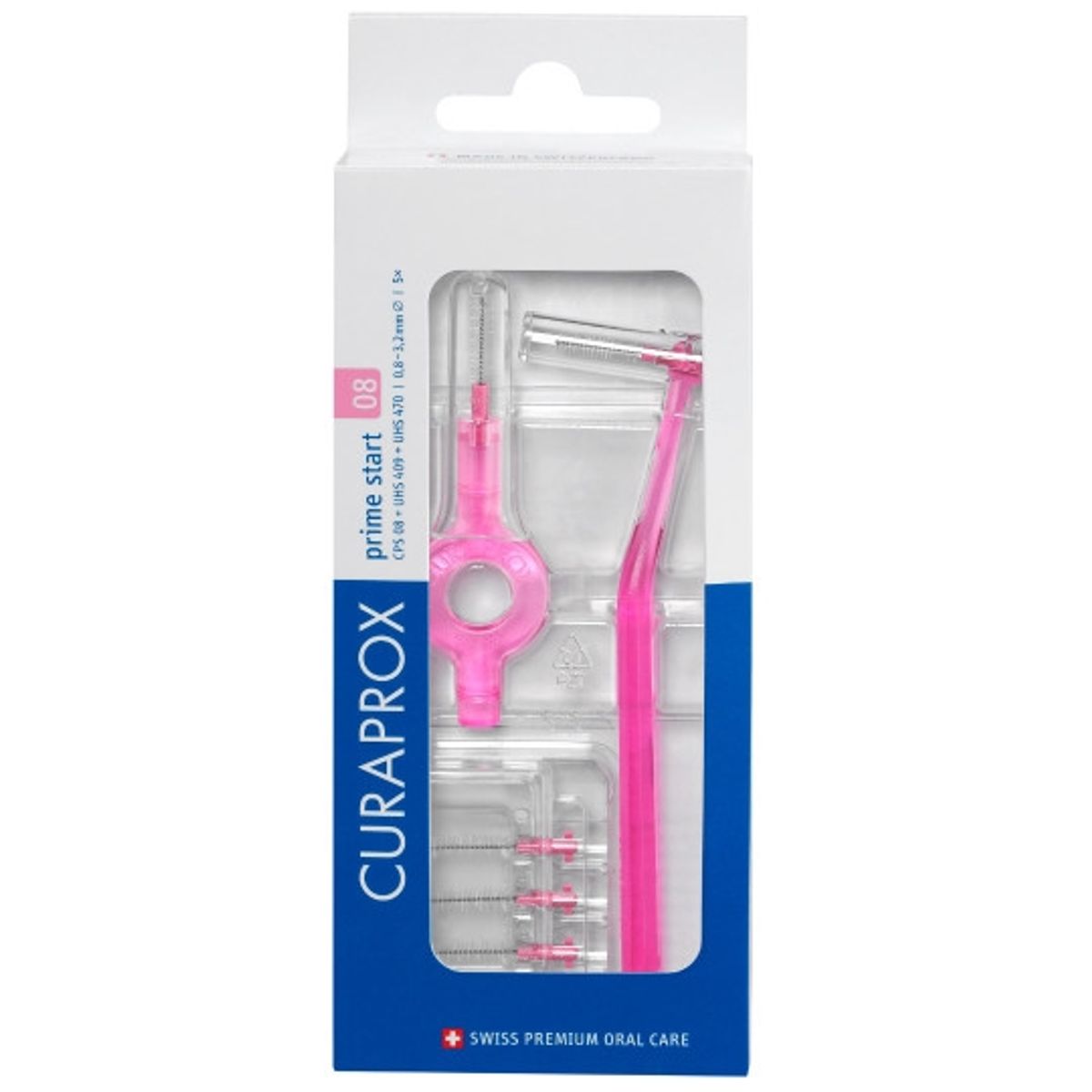 CURAPROX - Cepillo Interdental Curaprox Prime Start 08 Rosado (0.8mm)