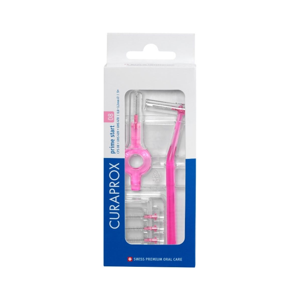 CURAPROX - Cepillo Interdental Curaprox Prime Start 08 Rosado (0.8mm)