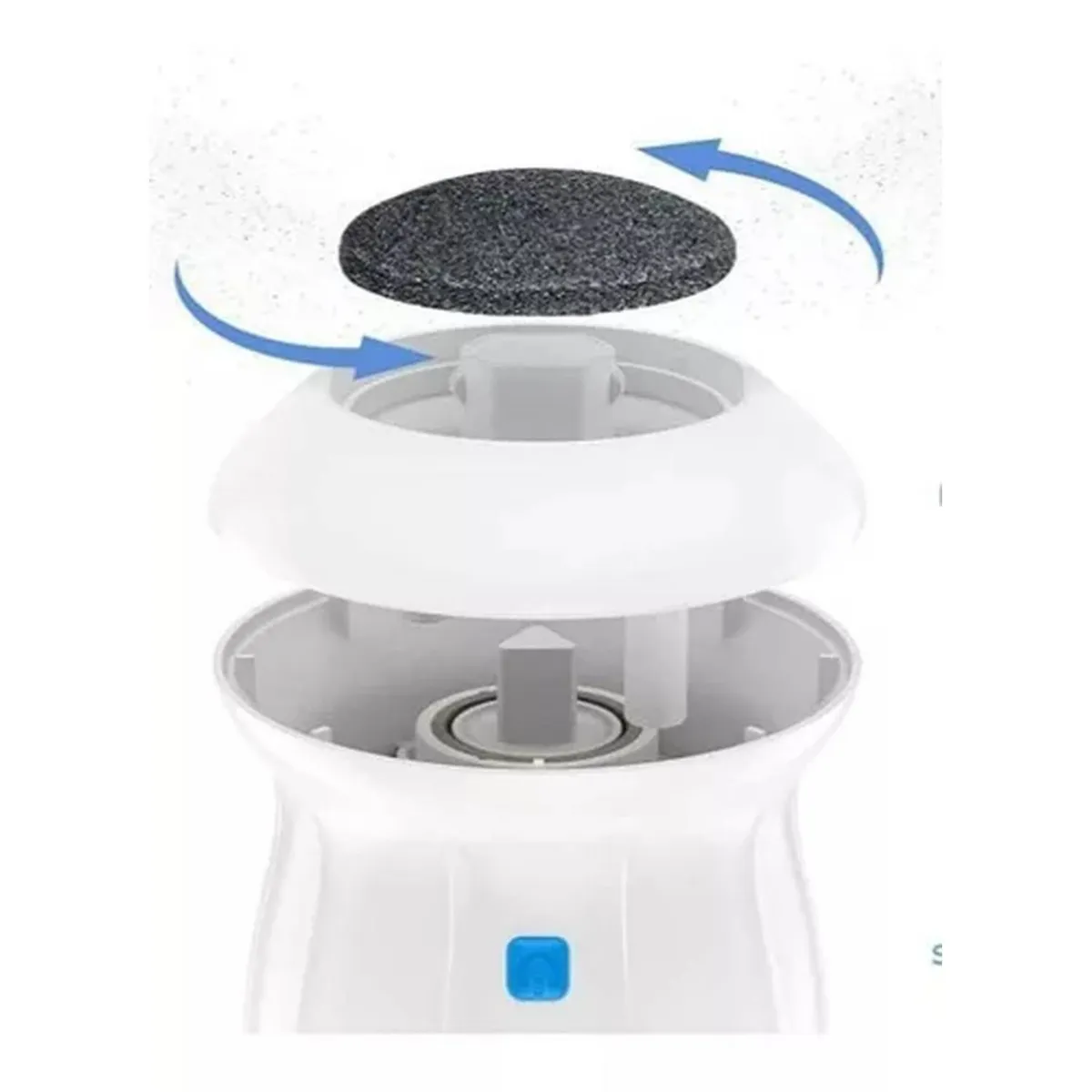 GENERICO - Removedor Eléctrico Amolador Pies Saca Quita Callos Usb Recarga…