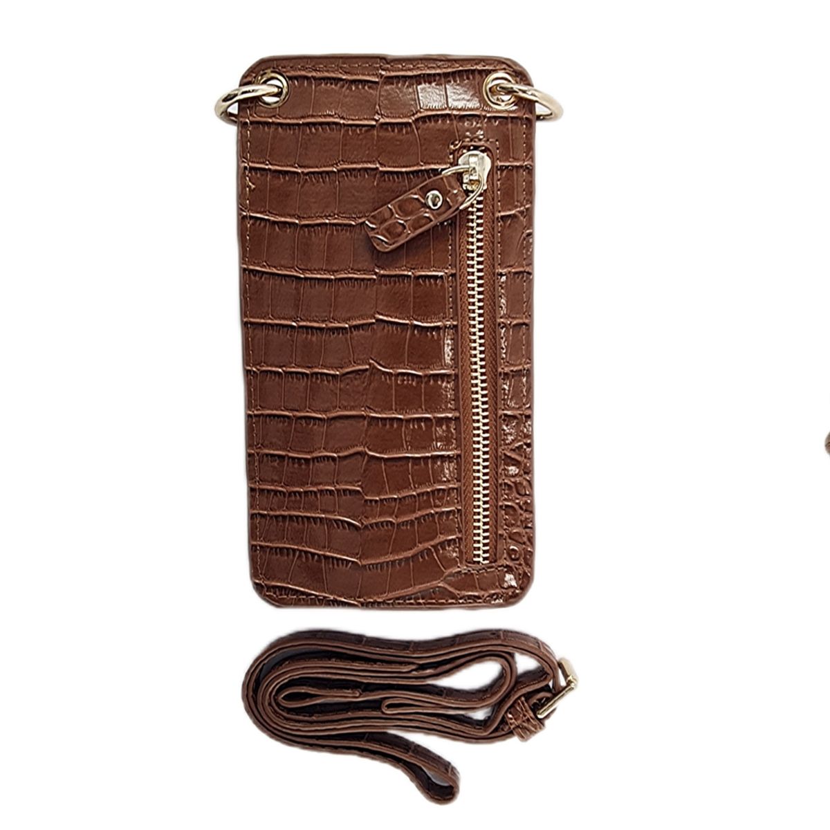 BALU - BALÚ Bag Ohio Camel Billetera monedero porta celular de seguridad