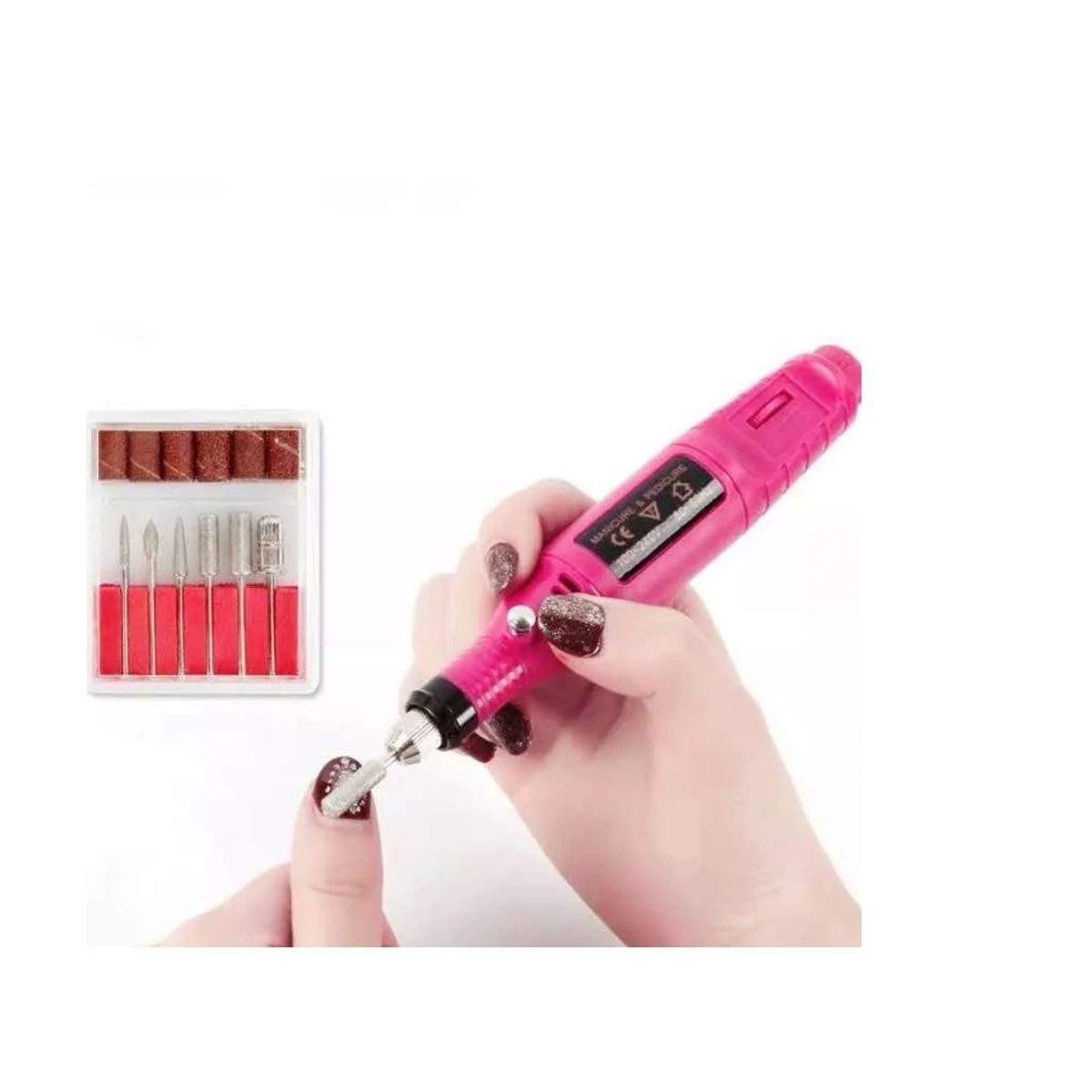 GENERICO - Torno Manicure Uñas Pulidor  3000rpm
