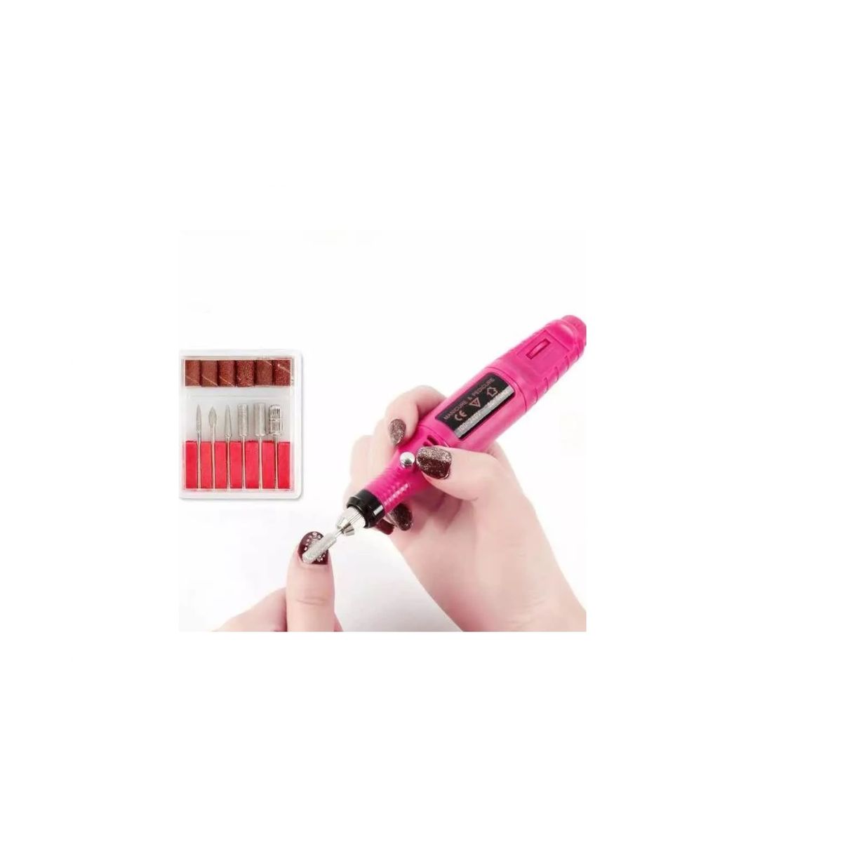 GENERICO - Torno Manicure Uñas Pulidor  3000rpm