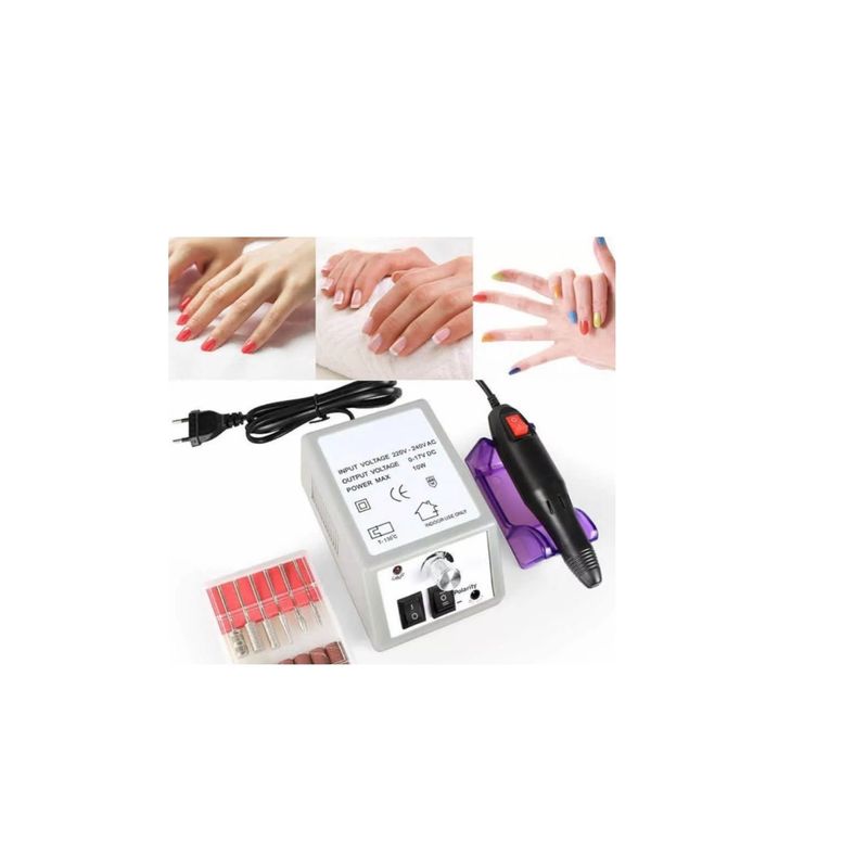 GENERICO - Maquina Torno Uñas Manicure Pedicure Pulidor Eléc