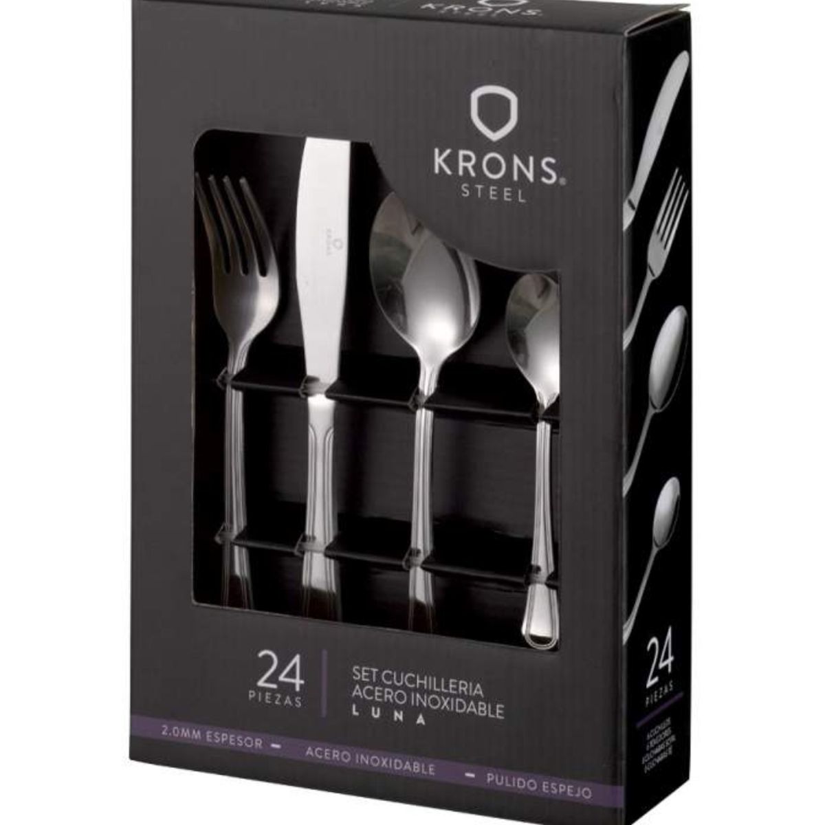 KRONS - JUEGO DE CUCHILLERIA 24 PIEZAS LUNA KRONS