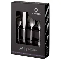 KRONS - JUEGO DE CUCHILLERIA 24 PIEZAS LUNA