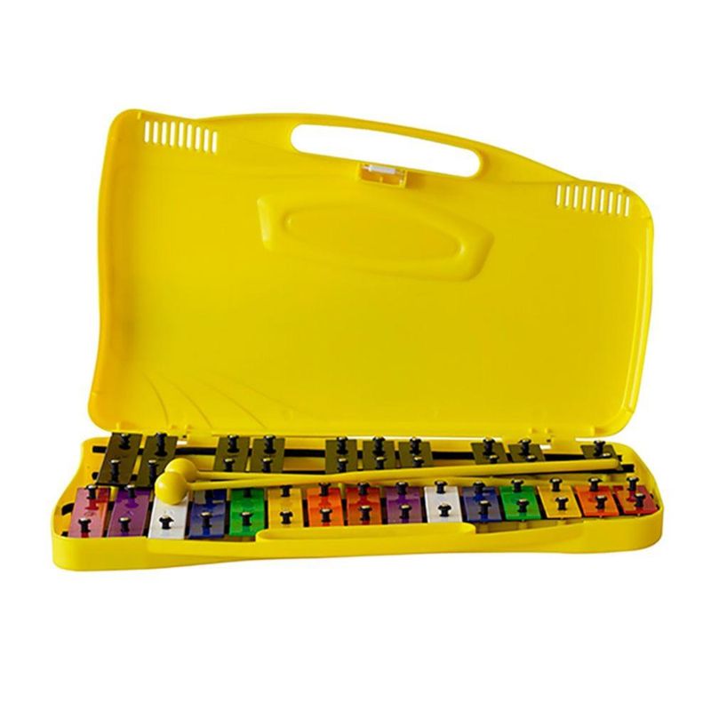 MITELLO - Metalofono 25 Notas Mitello MET25 - Amarillo