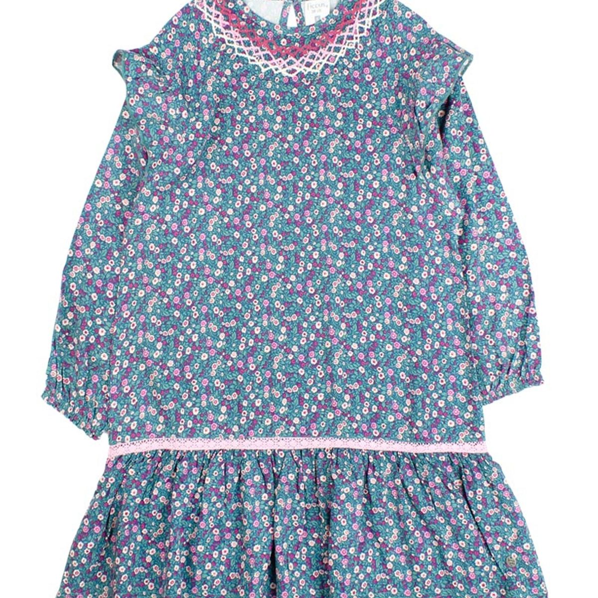 FICCUS - Vestido kids niña estampado outside 310