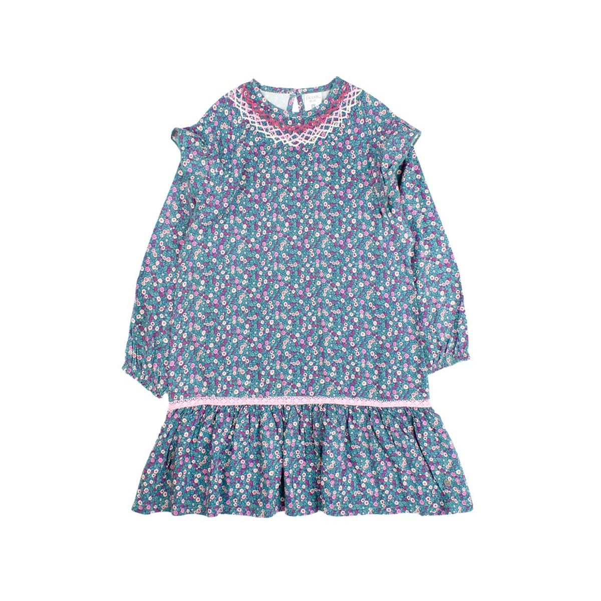 FICCUS - Vestido kids niña estampado outside 310