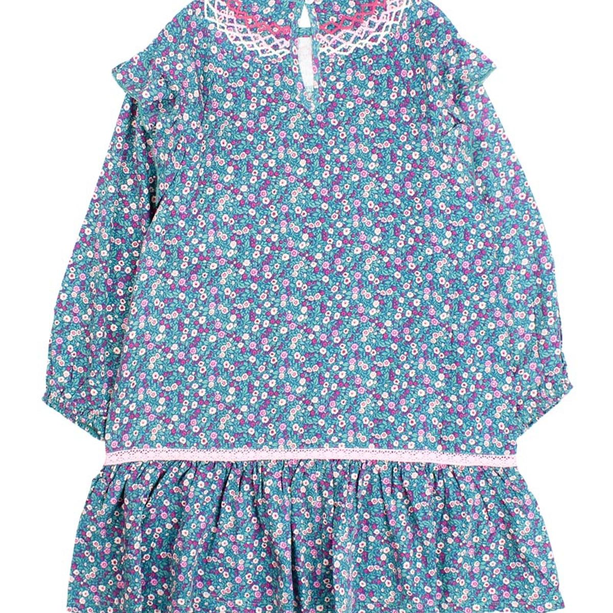 FICCUS - Vestido kids niña estampado outside 310