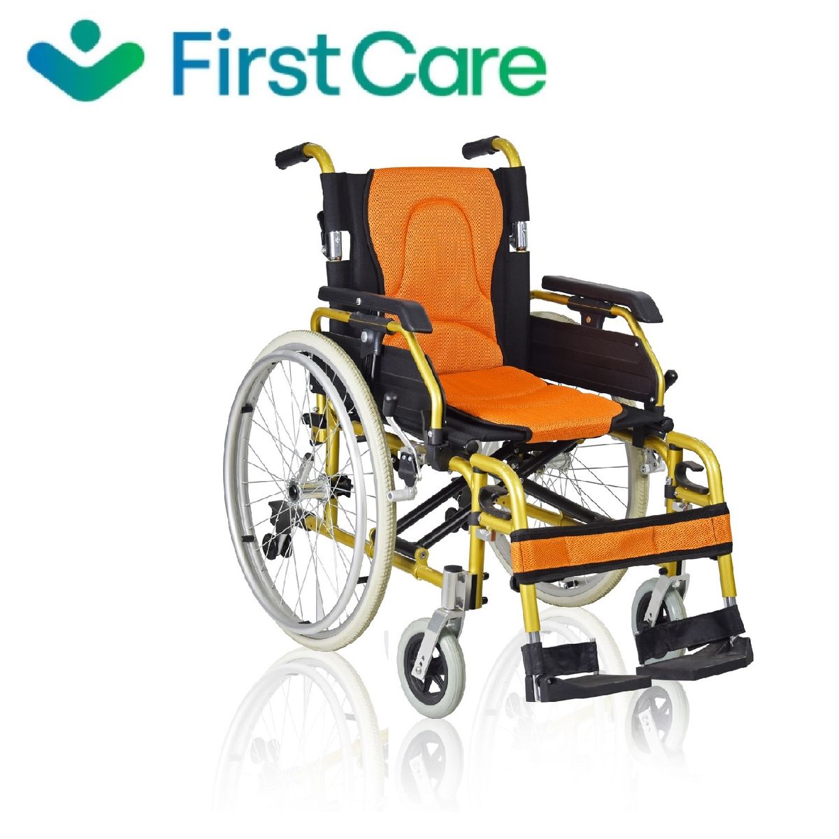 FIRST CARE - SILLA DE RUEDAS FUNCIONAL ALUMINIO