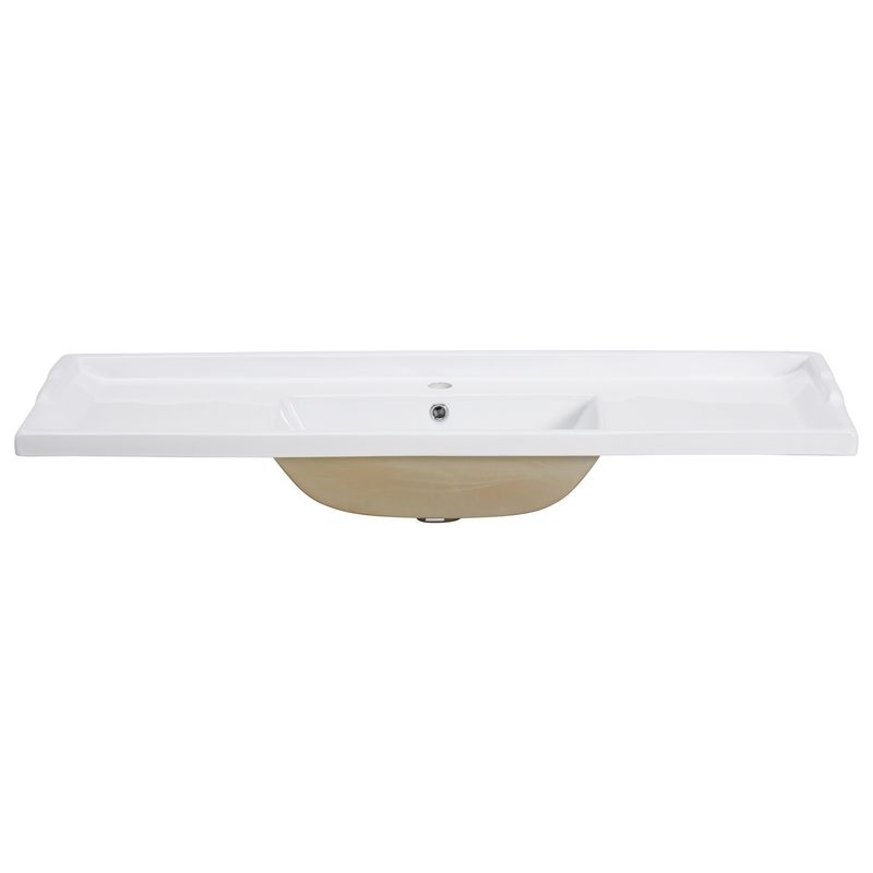 DOMSA - Cubierta Vanitorio de Loza Domsa F-120 120x47cm