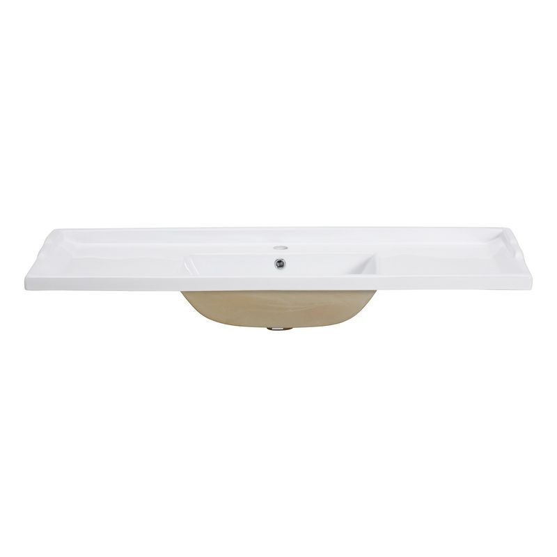 DOMSA - Cubierta Vanitorio de Loza Domsa F-100 100x47cm