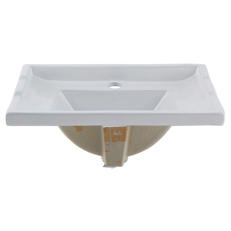 DOMSA - Cubierta Vanitorio de Loza Domsa F-60 60x47cm