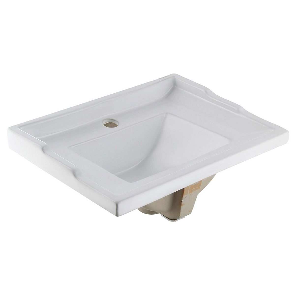 DOMSA - Cubierta Vanitorio de Loza Domsa F-60 60x47cm