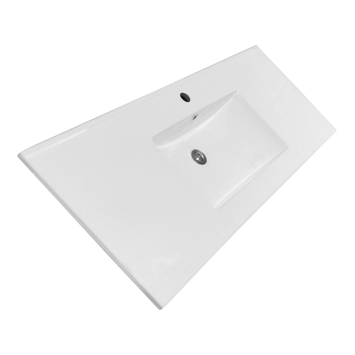 DOMSA - Cubierta Vanitorio de Loza Domsa P-100 100x47cm