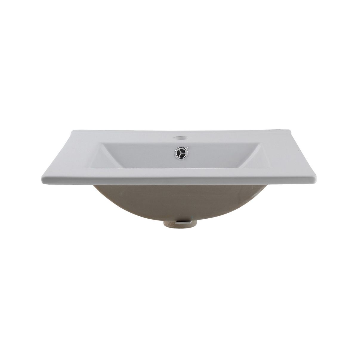 DOMSA - Cubierta Vanitorio de Loza Domsa P-60 60x47cm