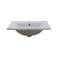 Cubierta Vanitorio de Loza P-60 60x47cm