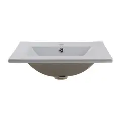 DOMSA - Cubierta Vanitorio de Loza P-70 70x47cm