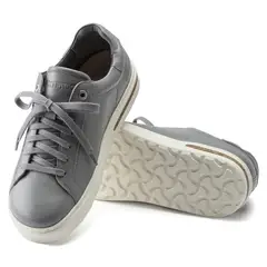BIRKENSTOCK - Zapatillas Bend Smooth leather Gray