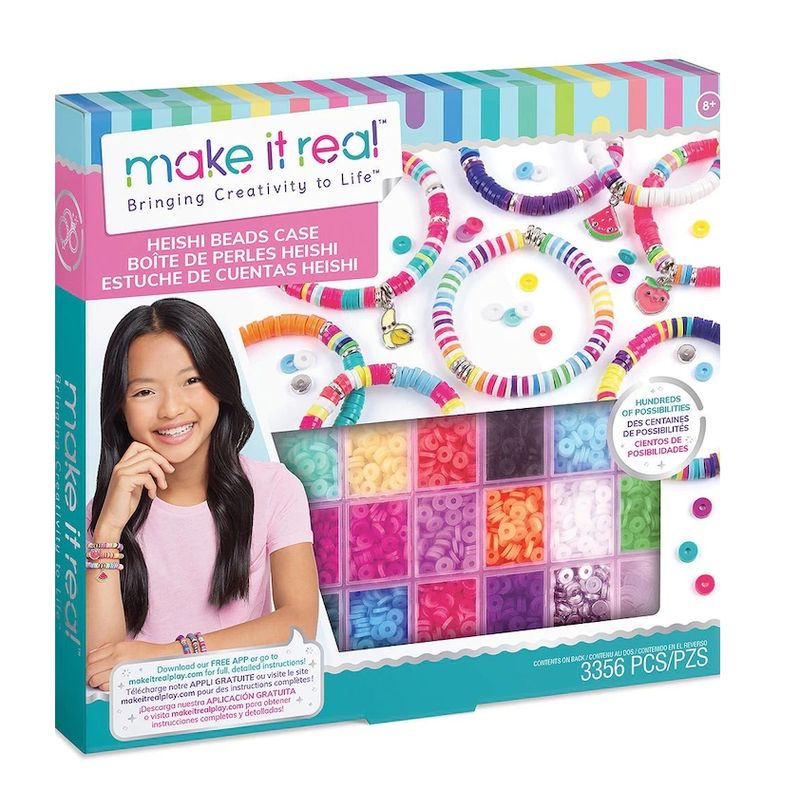 MAKE IT REAL - Set para crear pulseras Heishi Beads Make it real