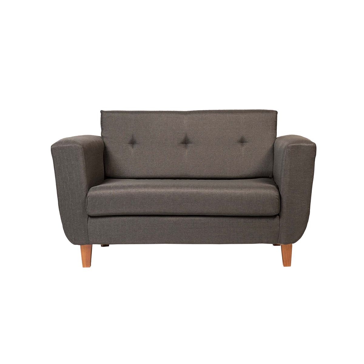 CASA WOW DECO - Sofá Turín 2C Tela Ceniza.