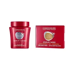 GENERICO - Pack de 1 liquido limpiador plata y 1 caja de paños