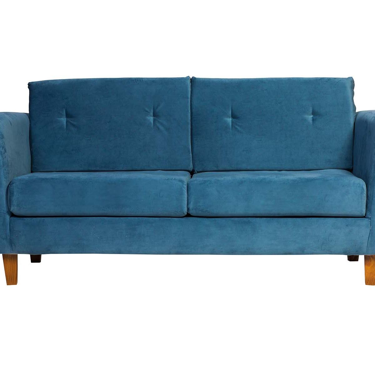 CASA WOW DECO - Sofá Turín 3C Petróleo