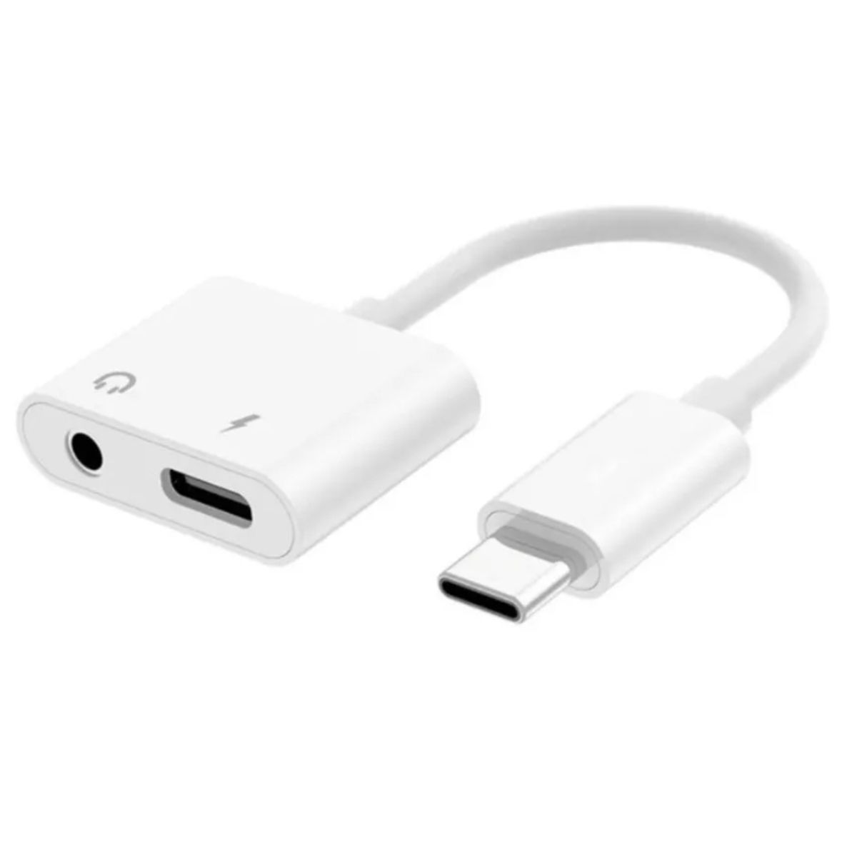 GENERICO - Adaptador Usb C A 3.5 Mm Aux Y Usb C Audio Y Carga