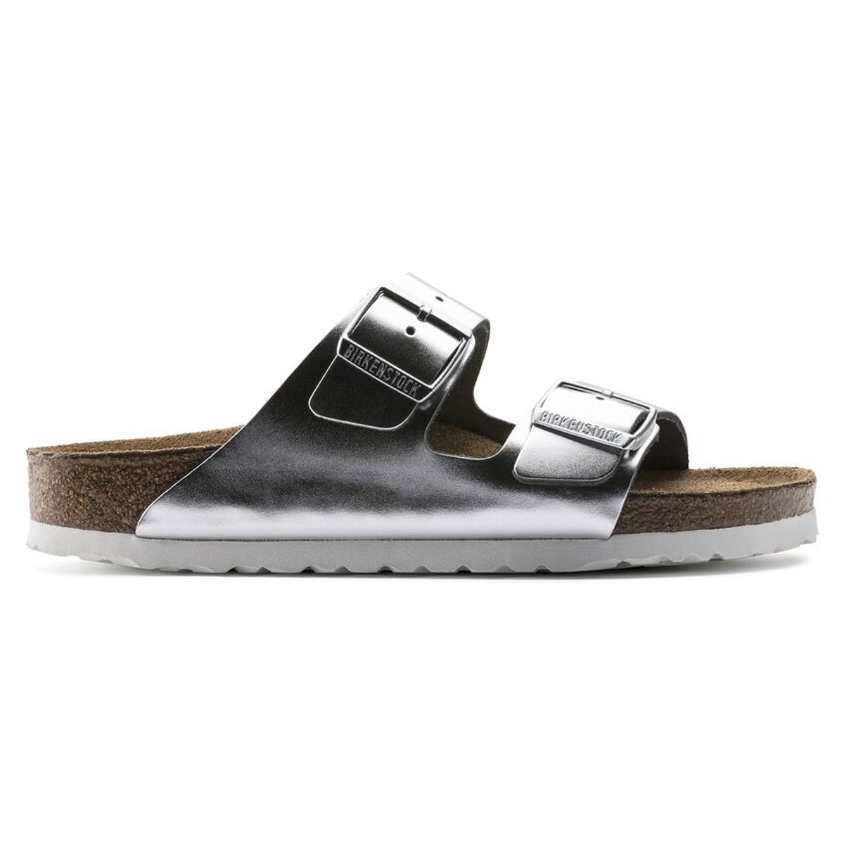 BIRKENSTOCK - Sandalias Arizona Plateado Birkenstock