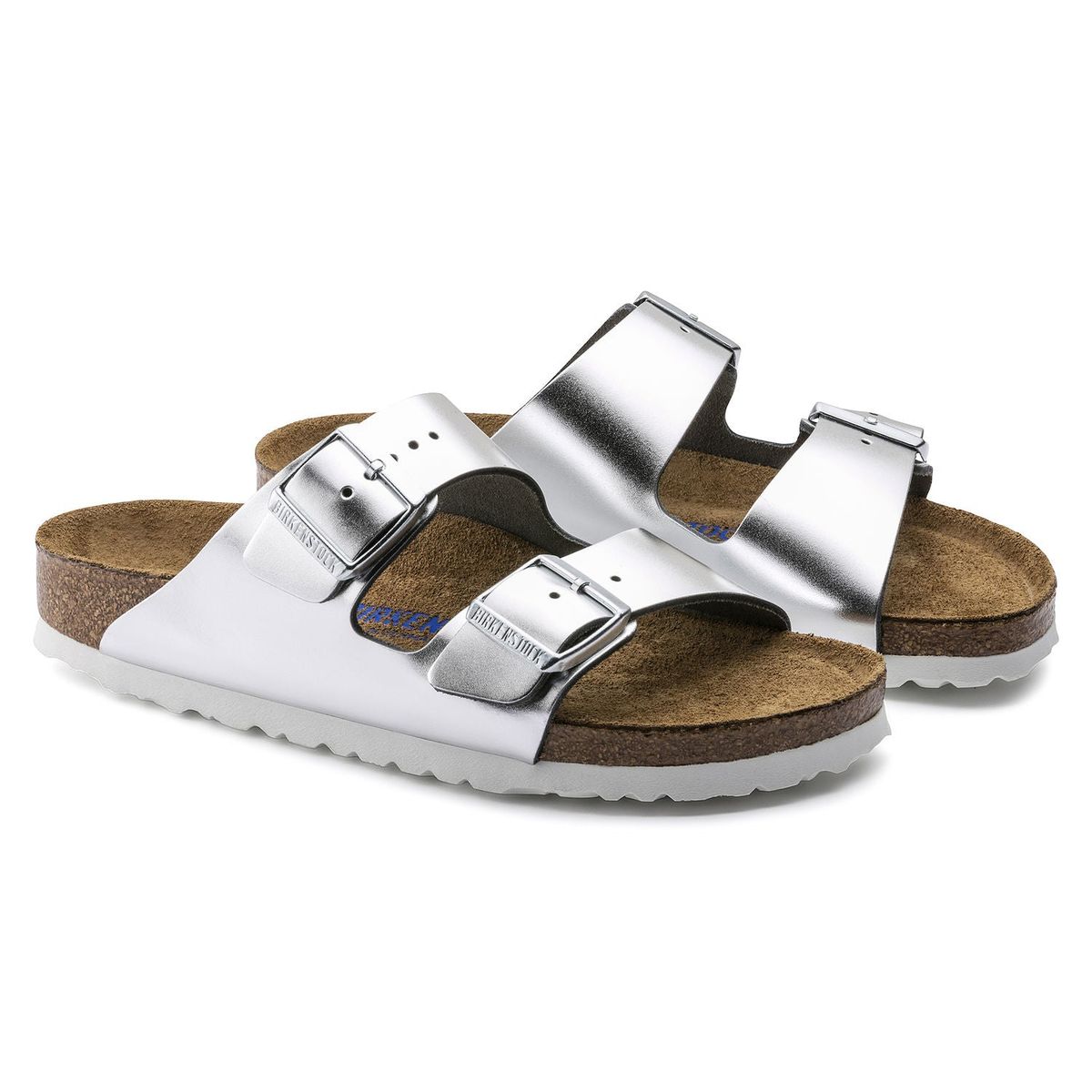 BIRKENSTOCK - Sandalias Arizona Plateado Birkenstock