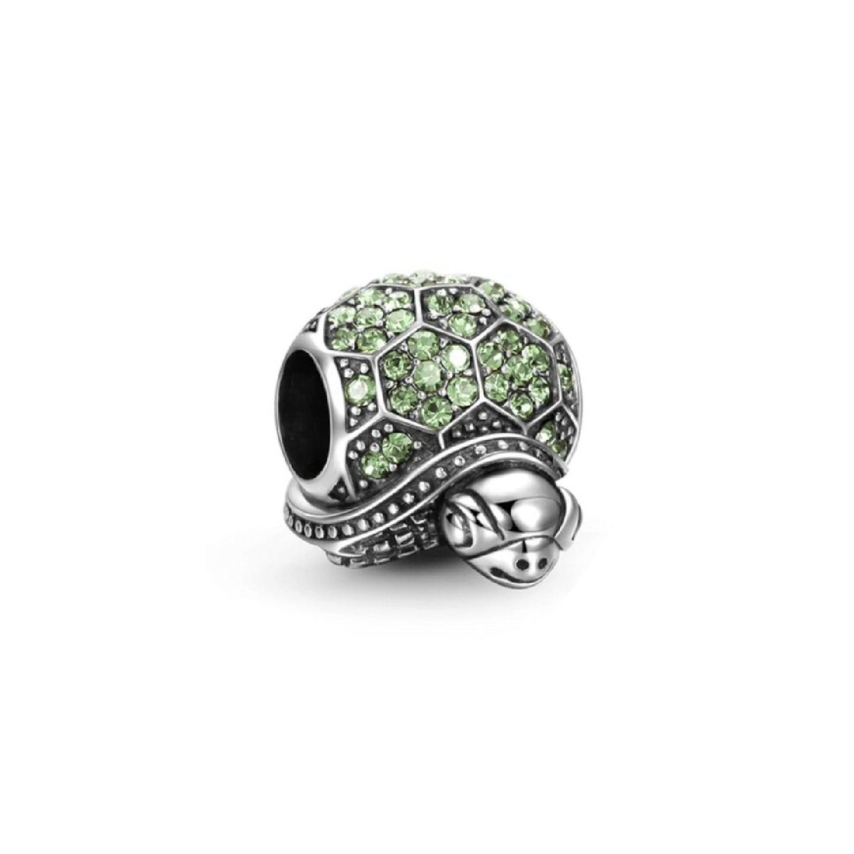 SILVER HEART - Charm Tortuga de la Suerte en Plata Fina 925 SILVER HEART