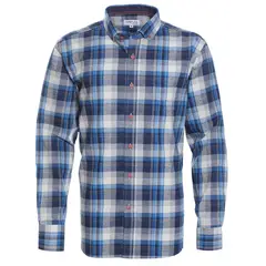 TRUVAL - Camisa Manga Larga Franela Regular Fit