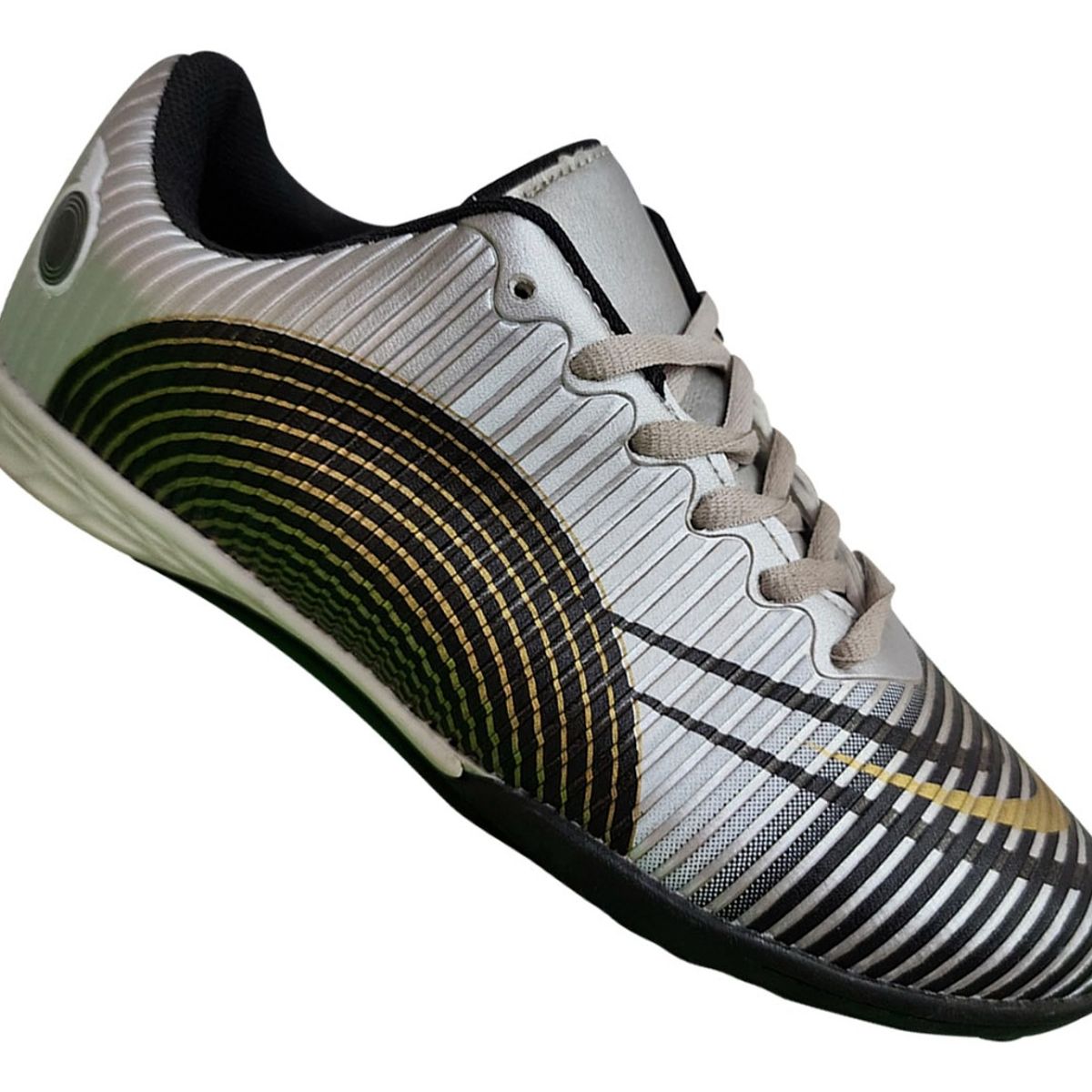 GENERICO - Zapatillas Baby Futbol Juvenil Adolescentes - Gris - 7210