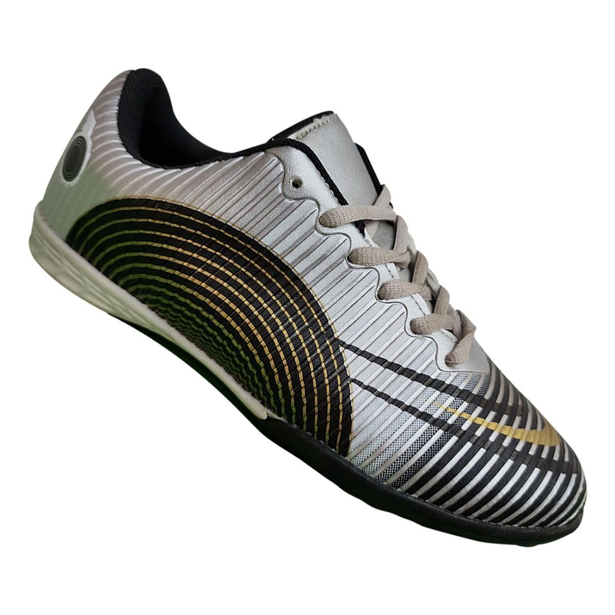 GENERICO - Zapatillas Baby Futbol Juvenil Adolescentes - Gris - 7210