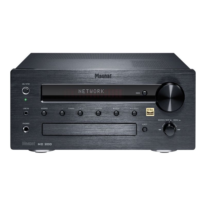MAGNAT - MAGNAT MC-200  Receiver Stereo, CD, Streamer, Wifi, BT y Radio FM
