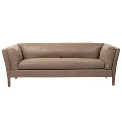MEYA MUEBLES - Sofá Mei Grande café oscuro 67x207x82
