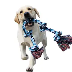 GENERICO - Cuerda mordedor juguete para perros Extra Grande…