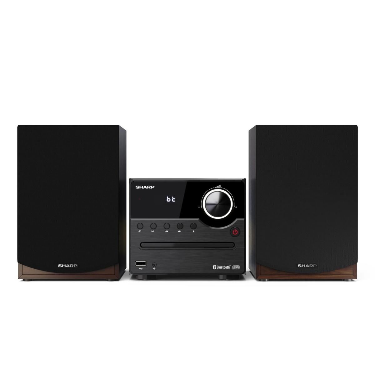 SHARP - Microcomponente Sharp CD-Player USB Bluetooth Radio FM XL-B512