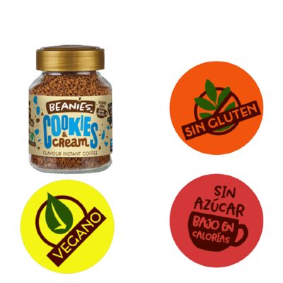 Imagen 2 del producto Café BEANIES Coffee Liofilizado Cookies Cream