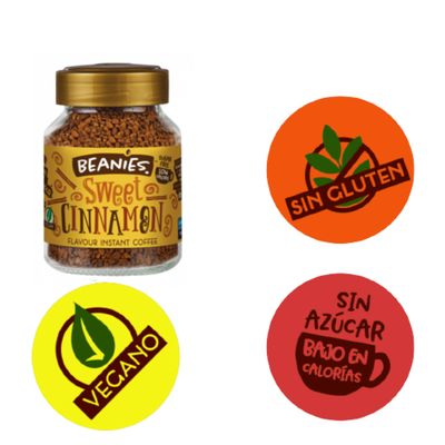 Imagen 2 del producto Café BEANIES Coffee Liofilizado Sweet Cinnamon