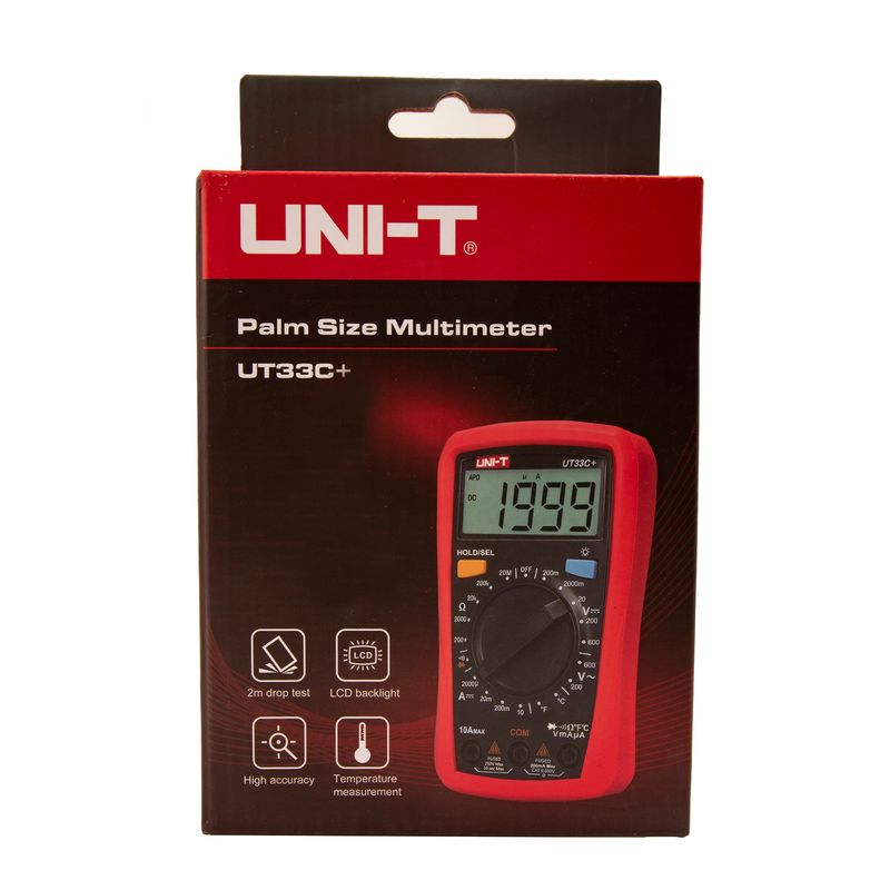 UNI T - Tester Unit- Ut33c Mano Ideal Para el hogar y el estudiante