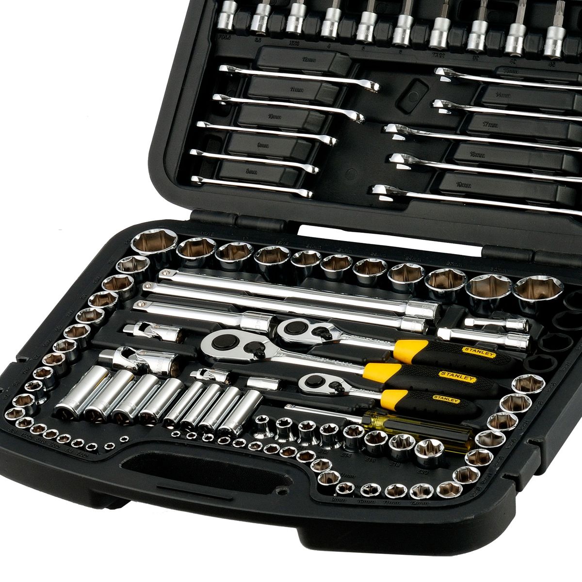 STANLEY - Juego herramientas mecánicas 120 piezas STANLEY