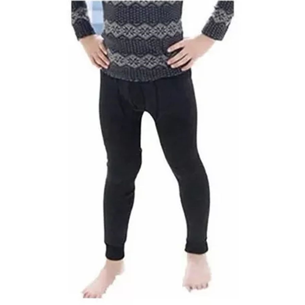 EVERSO - Pack3 Calzoncillo Largo Termico Niñocalza Nino Con Polar