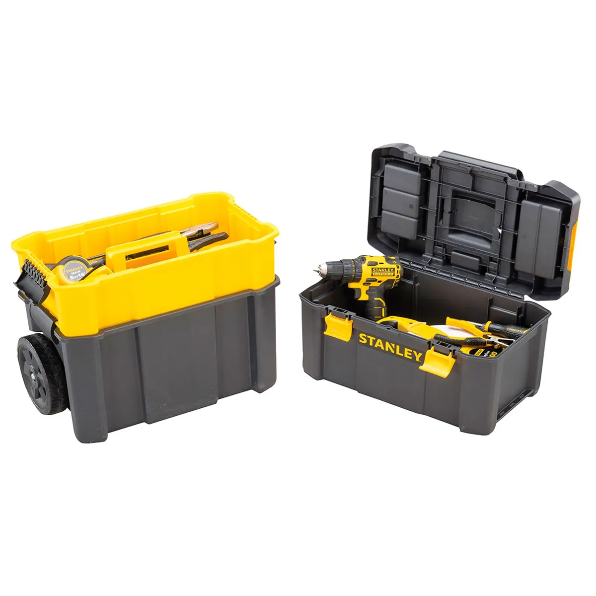 STANLEY - Caja multifuncional Essential Rodante 20kg STANLEY