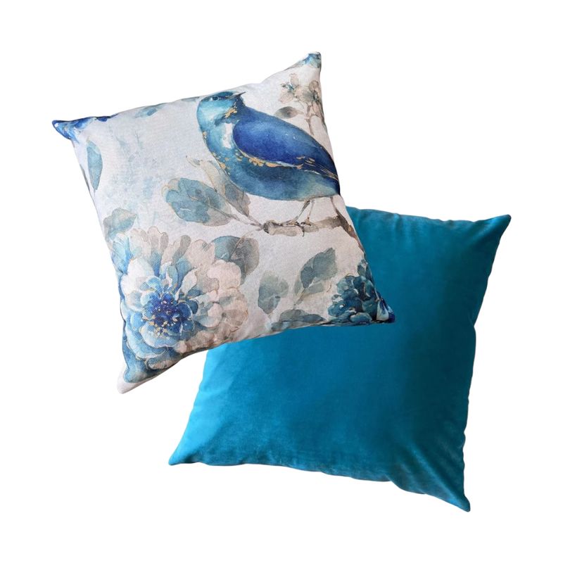 MANDIRHOME - COMBO FUNDAS PAJARITO VINTAGE X2