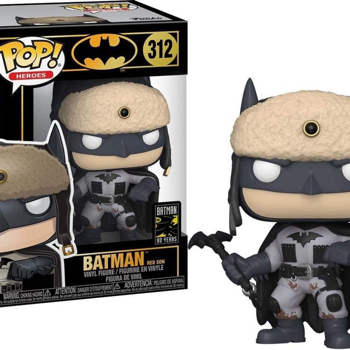 FUNKO - Funko Pop DC Super Heroes - Red Son Batman 2003 312