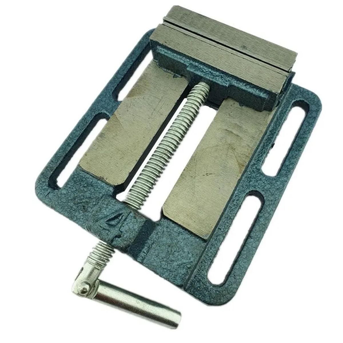 GENERICO - Prensa Plana Morsa Para Taladro Fijación 4 Pulgadas Crownman