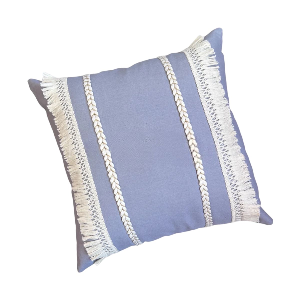 GENERICO - Funda de Cojín Aurora Gris Cuadrada